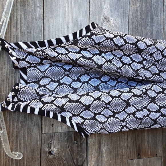 Michael Michael Kors black grey & white blouse size extra small - Picture 7 of 9